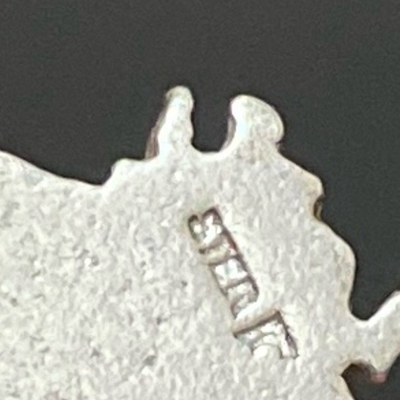 Vintage Sterling Silver Signed 925 Double Link Heart 7 Charms 8” Charm Bracelet - Picture 16 of 16